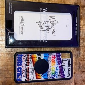 thats crazy wildflowers iphone case